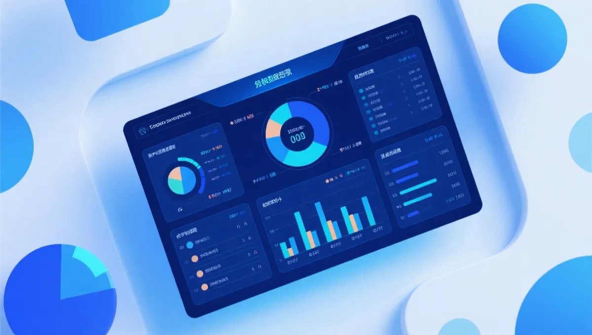 数据看板示意图