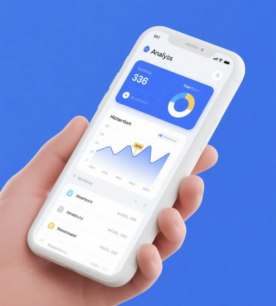 移动端数据查询与提醒示意图